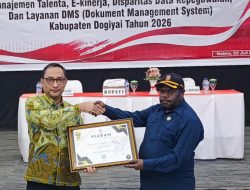 Realisasi Janji Kampanye: Bupati Yudas Tebai Gencarkan Reformasi Birokrasi Lewat Tata Kelola Kepegawaian yang Bersih dan Akuntabel