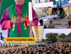 Uskup Timika di Idakebo: “Doa adalah Napas Kehidupan, Jadikan Goa Maria Tempat Mencari Damai”